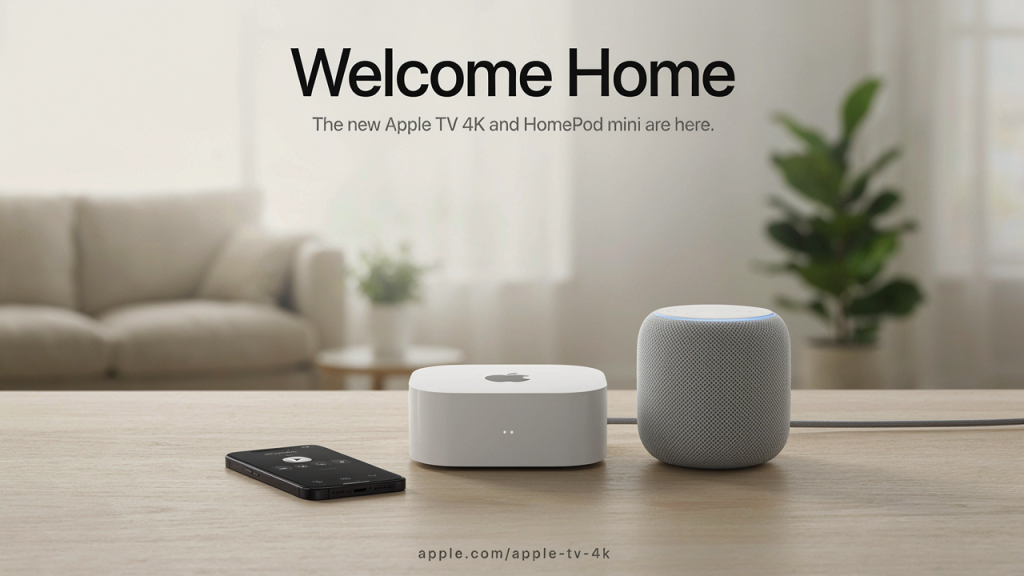 Apple’s “Welcome Home” Launch: Smart Home Hub, Apple TV 4K & HomePod mini Expected