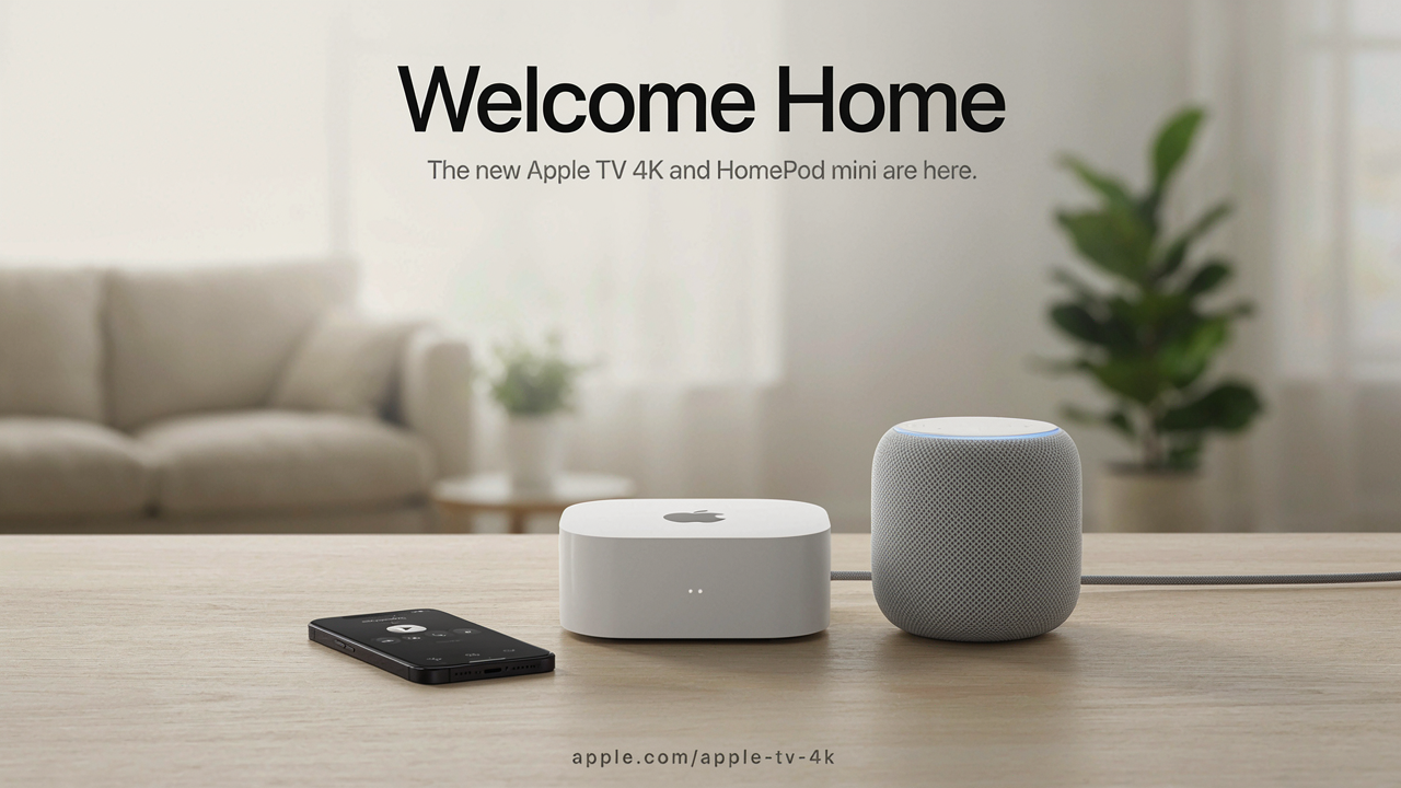 Apple’s “Welcome Home” Launch: Smart Home Hub, Apple TV 4K & HomePod mini Expected